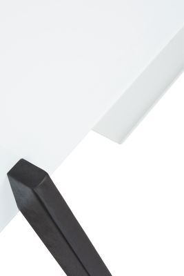 Tableau blanc sur roulettes Rami | Magnétique | HxL 1835 x 1485 mm | Noir | Novigami